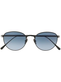 Persol солнцезащитные очки в круглой оправе