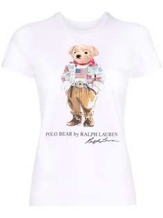 Polo Ralph Lauren футболка с принтом Polo Bear