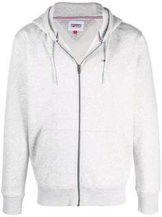 Tommy Jeans худи с нашивкой и отделкой в рубчик