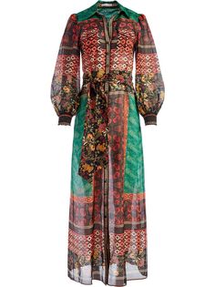 Alice+Olivia платье макси Beverly с поясом
