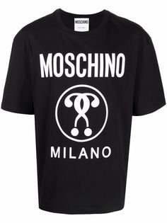 Moschino футболка Double Question Mark