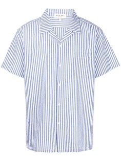 Alex Mill полосатая рубашка с короткими рукавами