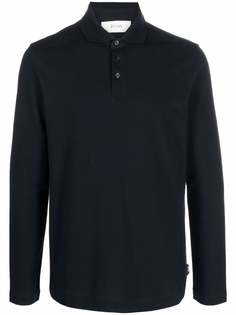 Z Zegna рубашка поло с длинными рукавами