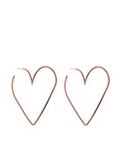 Isabel Marant серьги Shine In Love в форме сердца
