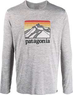 Patagonia футболка с логотипом