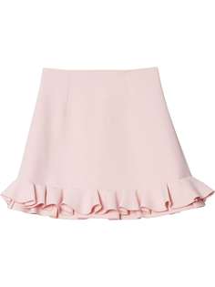 Carolina Herrera юбка с оборками и завышенной талией