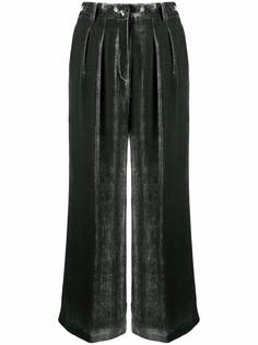 ETRO широкие брюки со складками