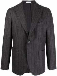 Boglioli pinstripe single-breasted blazer