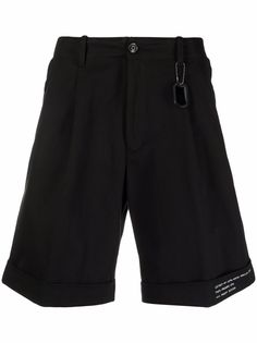 Moncler logo-patch tailored shorts