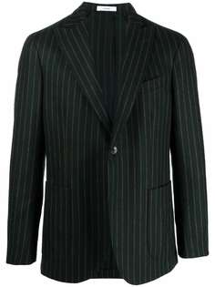 Boglioli pinstripe single-breasted blazer