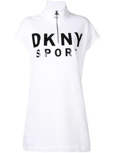 DKNY платье джерси с короткими рукавами