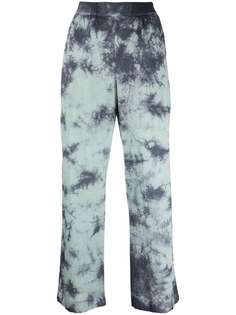 MCQ tie-dye wide leg trouser