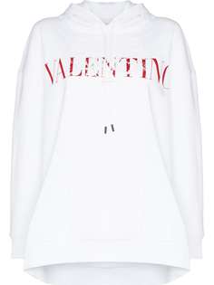 Valentino logo-print hoodie