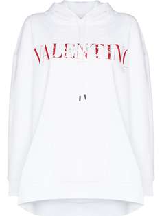 Valentino logo-print hoodie