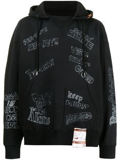 Maison Mihara Yasuhiro худи с принтом