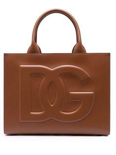 Dolce & Gabbana logo-embossed tote