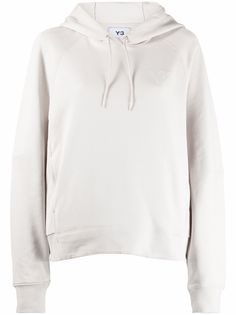 Y-3 long-sleeve cotton hoodie