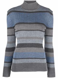 Alberta Ferretti striped wool jumper