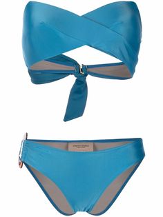 Adriana Degreas strapless hoop-detail bikini