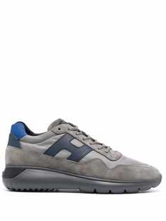 Hogan Interactive³ suede-panel trainers