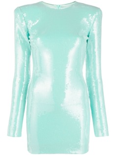 Alexandre Vauthier платье мини с пайетками