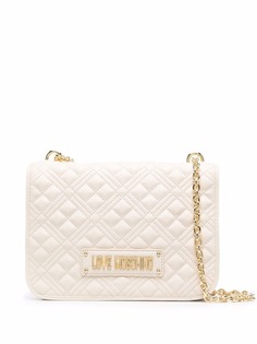 Love Moschino стеганая сумка на плечо с логотипом
