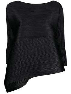 Pleats Please Issey Miyake плиссированный топ