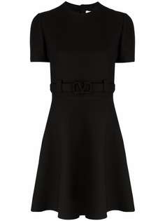 Valentino платье с логотипом VLogo Signature