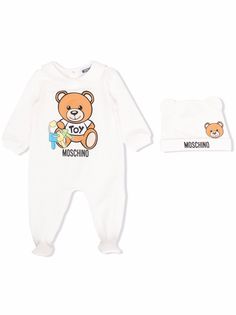 Moschino Kids комплект Toy Bear для новорожденного