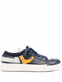 Salvatore Ferragamo кеды с логотипом