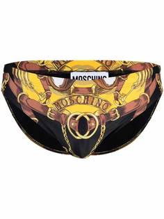 Moschino плавки с принтом Teddy Bear