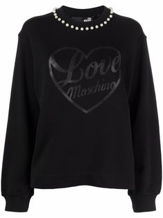 Love Moschino толстовка с логотипом