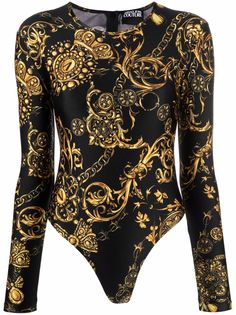 Versace Jeans Couture боди с принтом Baroque