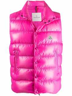 Moncler жилет Tibb с высоким воротником