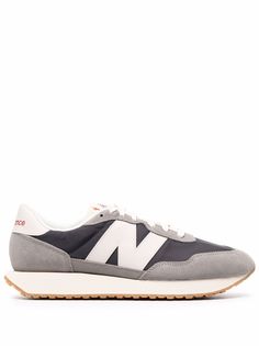 New Balance кроссовки с нашивкой-логотипом