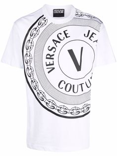 Versace Jeans Couture футболка с логотипом