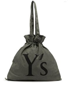 Ys сумка-тоут с логотипом Y`s