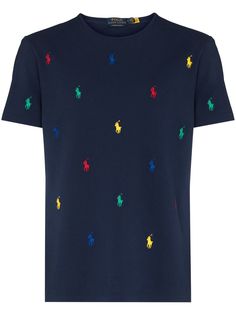 Polo Ralph Lauren футболка с принтом Pony