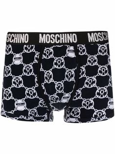 Moschino трусы-брифы с принтом Double Question Mark