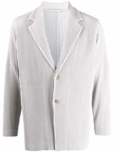 Homme Plissé Issey Miyake плиссированный однобортный пиджак