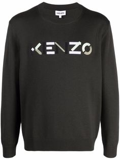Kenzo джемпер с логотипом