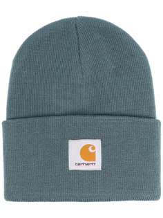 Carhartt WIP шапка бини Watch Hat с нашивкой-логотипом