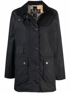 Barbour дождевик с воротником