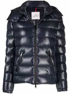 Moncler пуховик с капюшоном