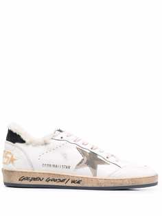 Golden Goose кеды Ball Star с эффектом потертости