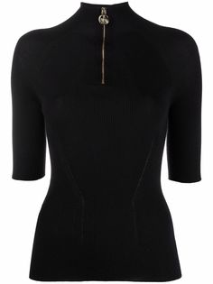 LANVIN трикотажный топ с молнией