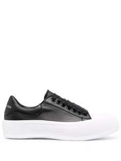 Alexander McQueen кеды с логотипом