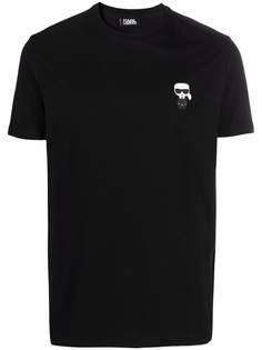 Karl Lagerfeld футболка с нашивкой K/Ikonik