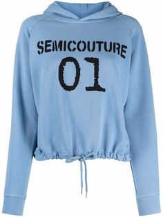 Semicouture худи с логотипом