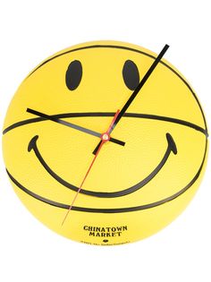 Chinatown Market настенные часы Smiley